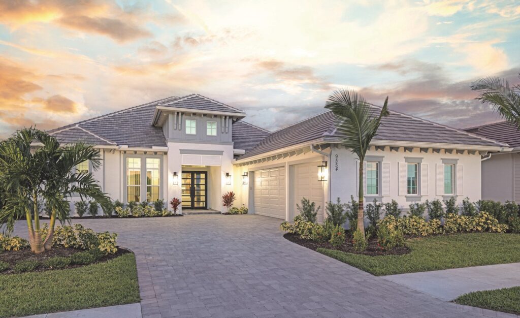 STOCK Luxury Homes' Madison II model features 33 bedrooms plus bonus rooms, 44.5 to 5 baths and offers 3,054 square feet of air-conditioned living space.