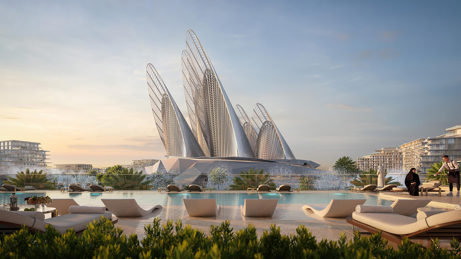 The Zayed National Museum becomes the backdrop for various amenities | Mandarin Oriental Residences | Aldar and BIG | STIRworld