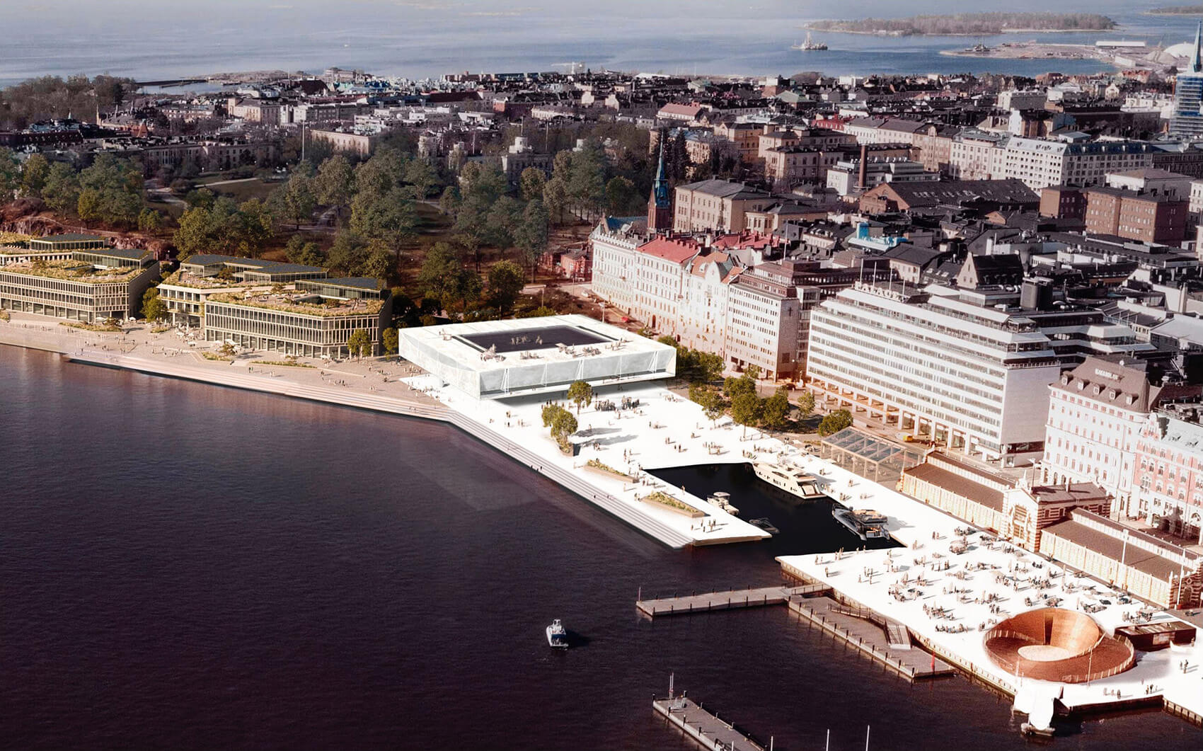 Tau proposal, a competition entry for the design of the new Finnish Museum of Architecture and Design