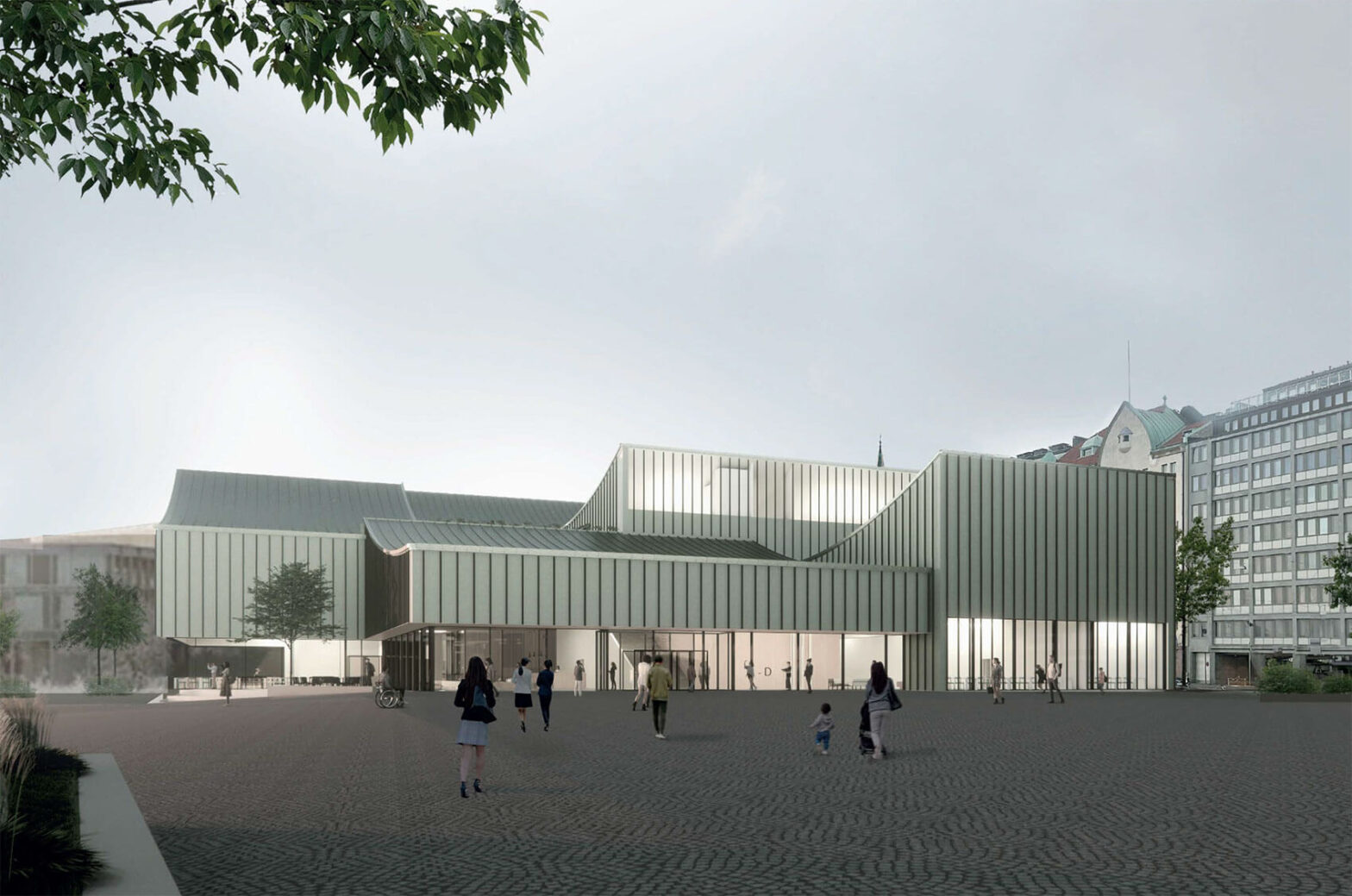 Announcement of the shortlist for Finland's new Museum of Architecture and Design