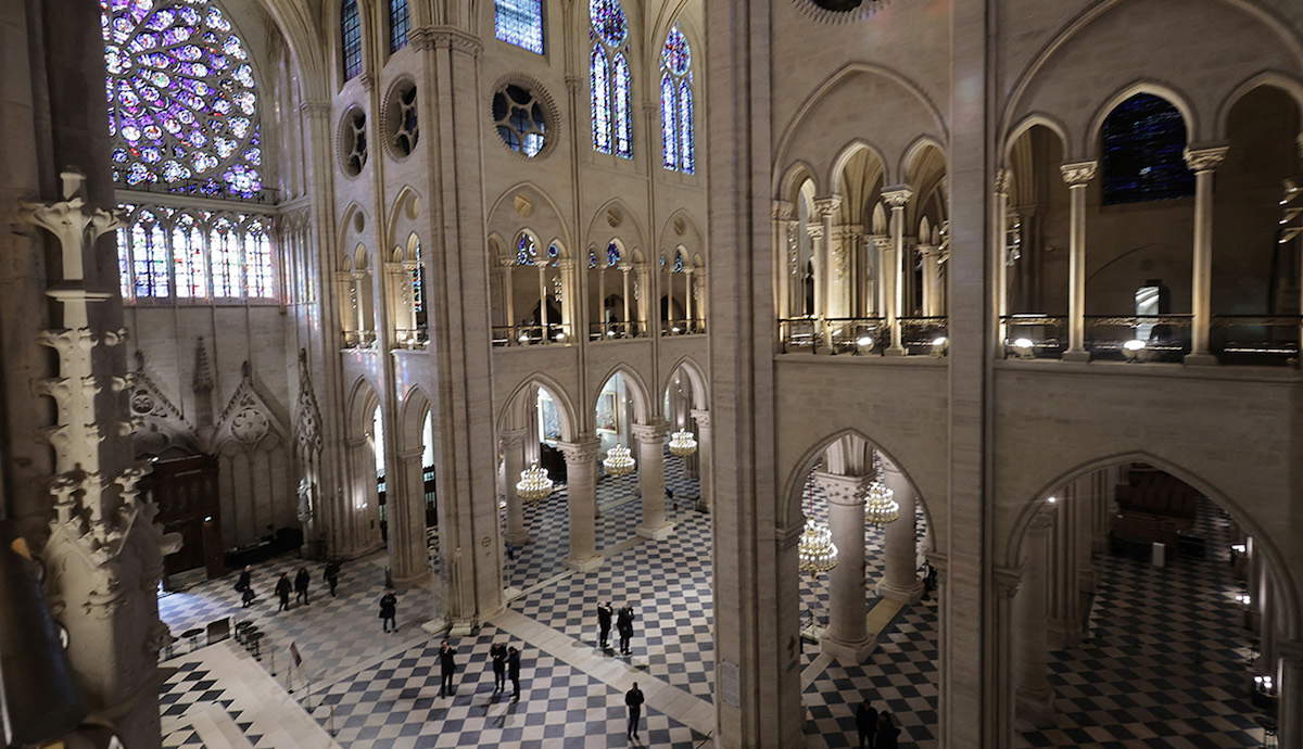 Notre Dame unveils plans for contemporary stained glass