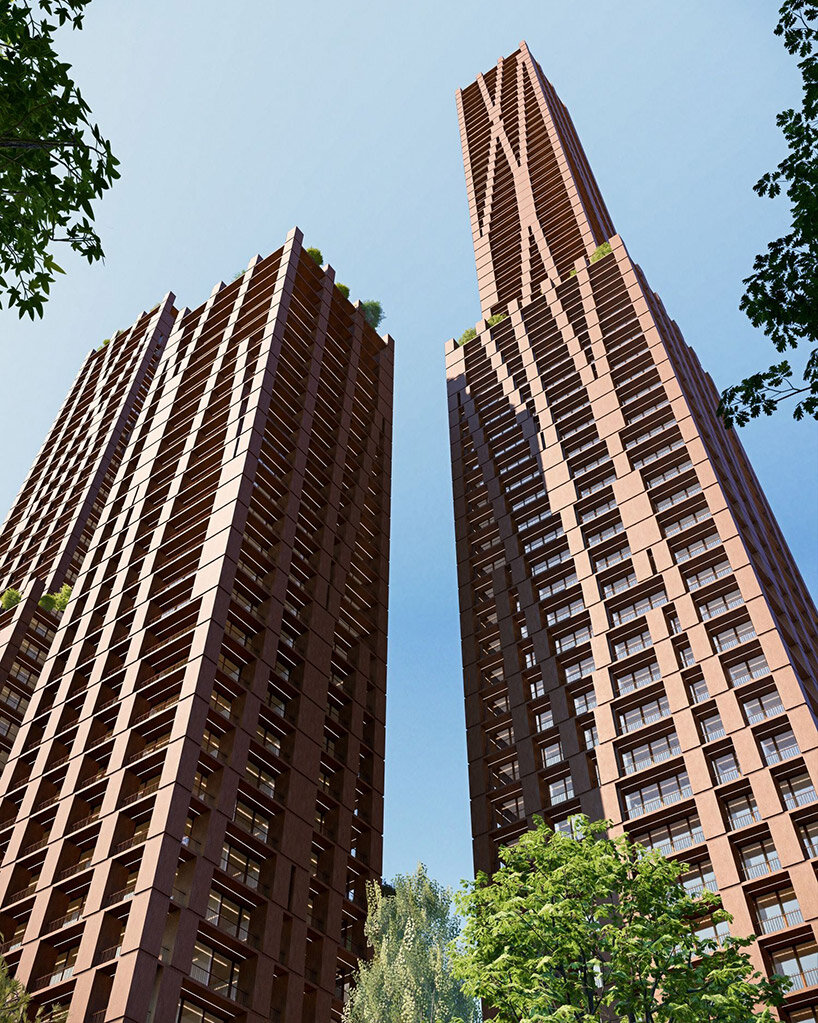 Valerio Olgiati brings luxury living to Tirana, Albania with a magnificent park skyline