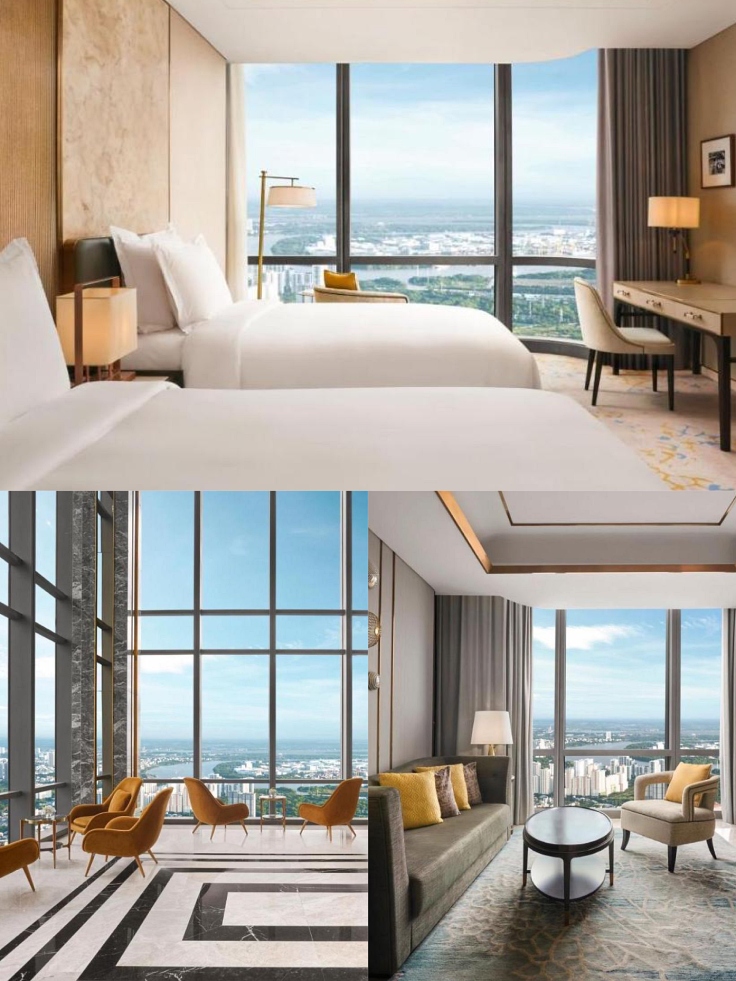 Located in the tallest tower in Vietnam, Vinpearl Landmark 81 offers luxurious living with breathtaking river views. (© Vinpearl Landmark 81, Autograph Collection)