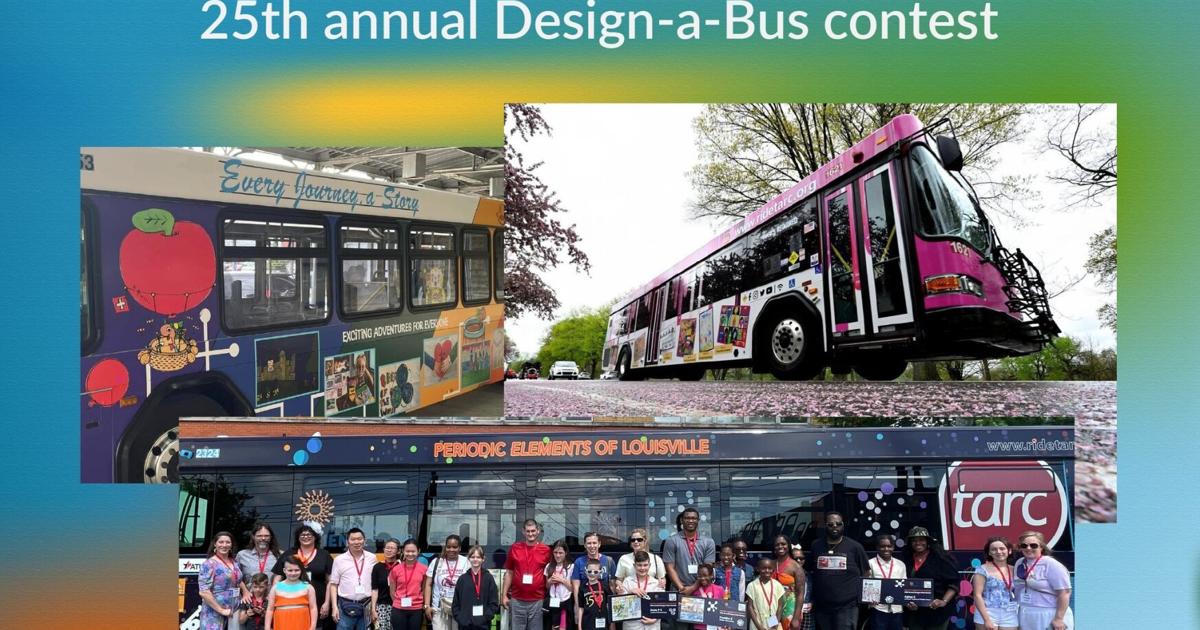 Calling All Artists: Applications Open for TARC's 25th Annual Design-a-Bus Competition | News