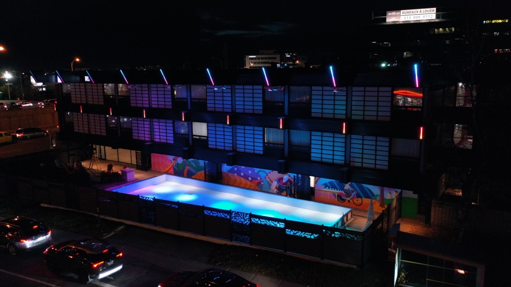 Montreal hotel introduces the province's first year-round eco-friendly ice skating rink