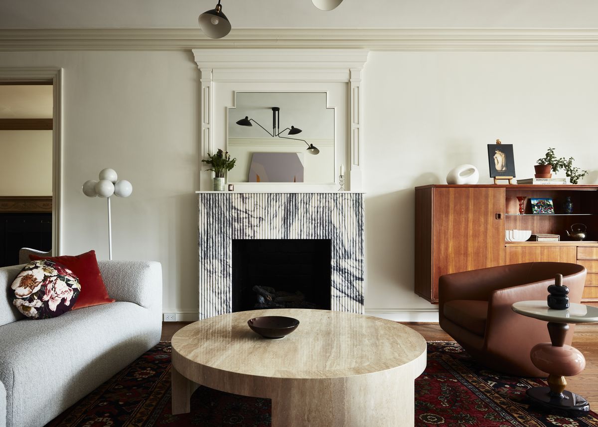 A 1940s home with an unusual floor plan now has functional flow and a Parisian feel