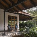 Courtyard House / 23 Degrees Design Shift – Interior Photography, Wood, Garden, Patio, Beams, Courtyard