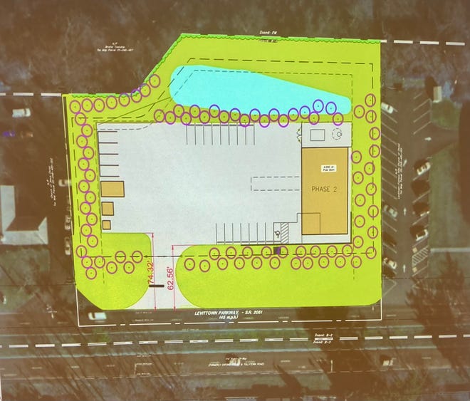 A site plan has been submitted to the Bristol Township Council for Elements Landscaping's footprint to be developed between two churches on Levittown Parkway. The council approved the plan at its April 18, 2024 meeting.