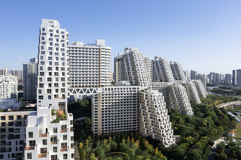 Safdie Architects complete the second phase of the Habitat '67-inspired project in Qinhuangdao