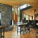 Black Butte Ranch Lodge / Hacker Architects – interior photography, wood, chair