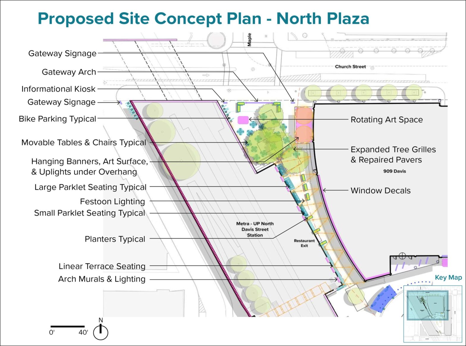 Eyes on Evanston: Design Evanston reviews proposed Civic Center Plaza plan