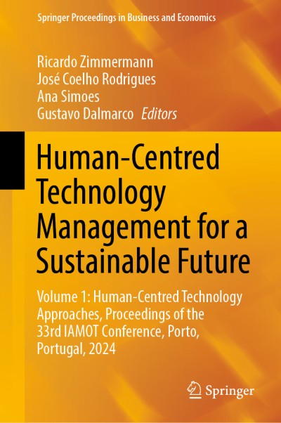 Human-centered technology management for a sustainable future