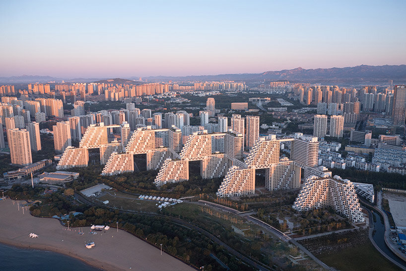 Safdie Architects complete the second phase of the Habitat '67-inspired project in Qinhuangdao