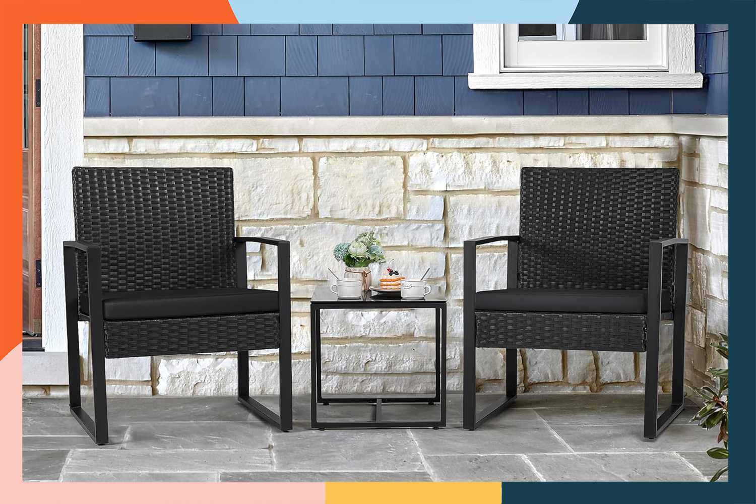 This outdoor patio set is on sale on Amazon