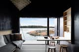 Solid solutions in the 235 square meter cabins include feast tables and benches.