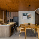 Vvhisper House / Atelier Bertiga - Interior photography, wood, table, worktop, kitchen, chair