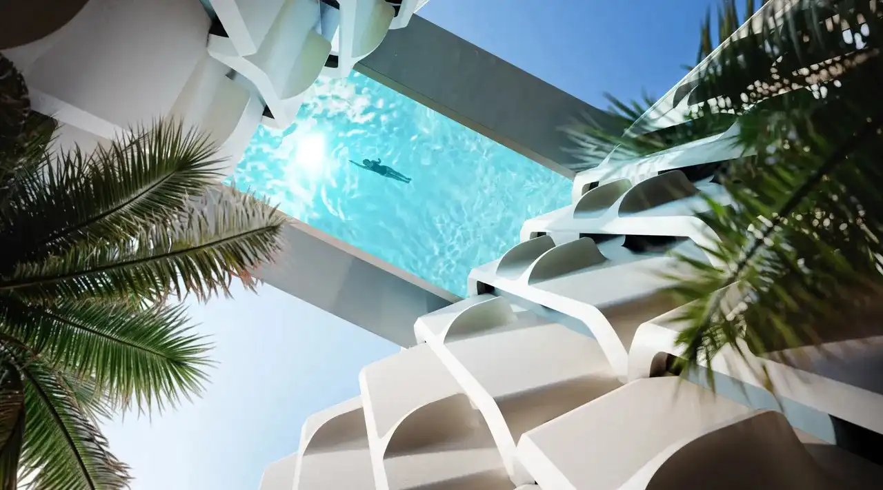 The Delmore, a sculptural condominium at the sea of ​​Zaha Hadid Architects - PA