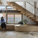 Life cycle house / Steffen Welsch Architects - Interior photography, wood, stairs