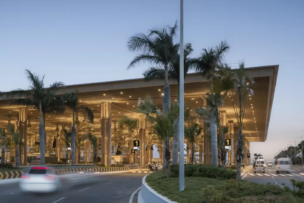 Soms new "Terminal in a garden", Kempegowda International Airport Terminal 2 - PA