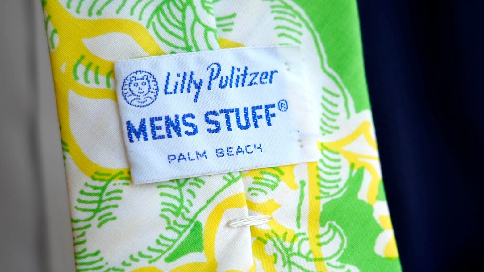 Lilly Pulitzer enlivens the collection of men.