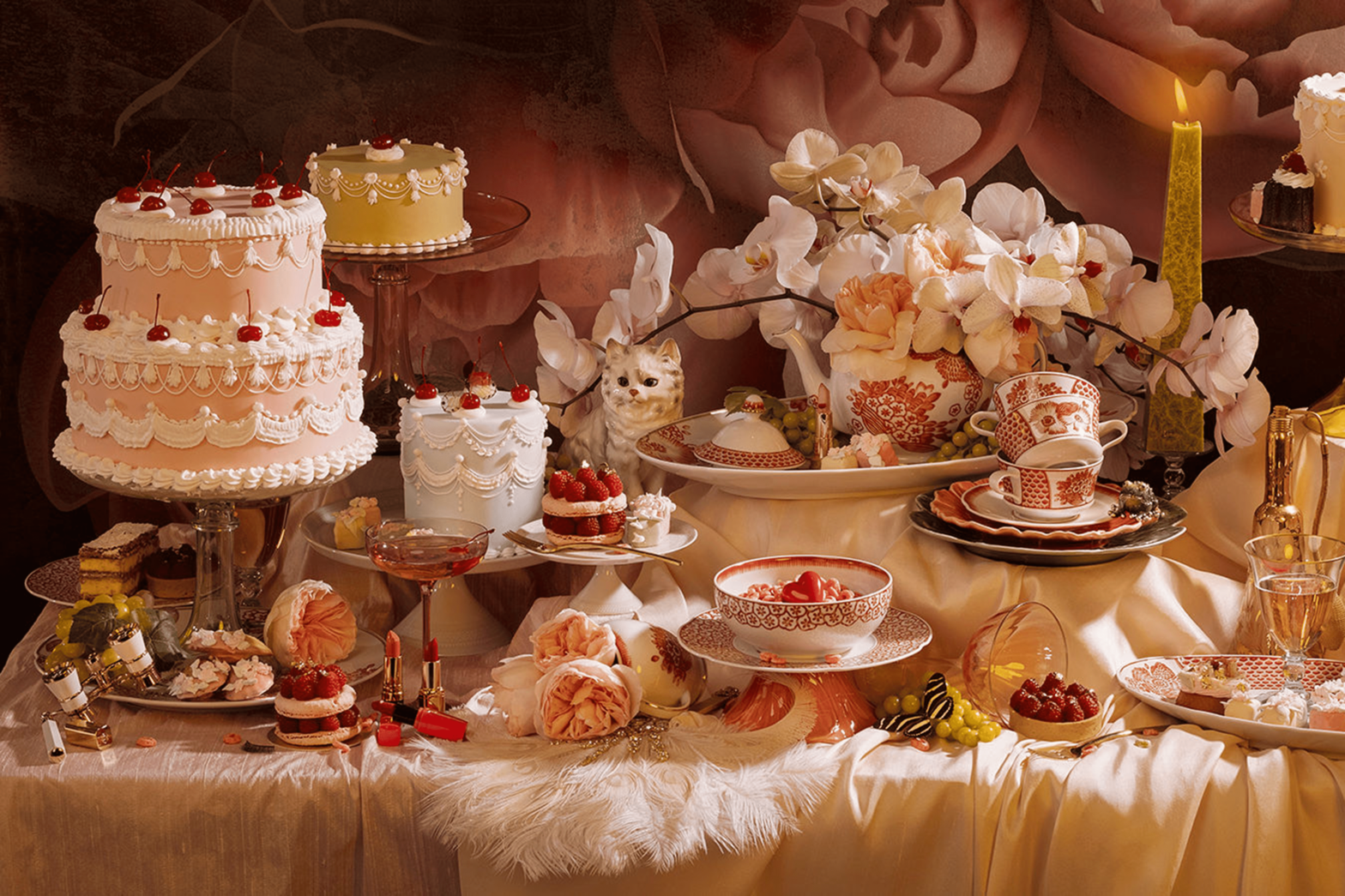 8 Tasteful party ideas on the subject of rococo that are worthy of a queen