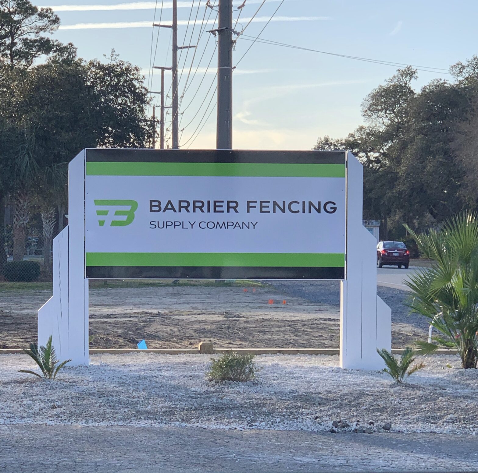 Barrier fencing they invest 15 million US dollars, which creates 151 jobs in Columbus County