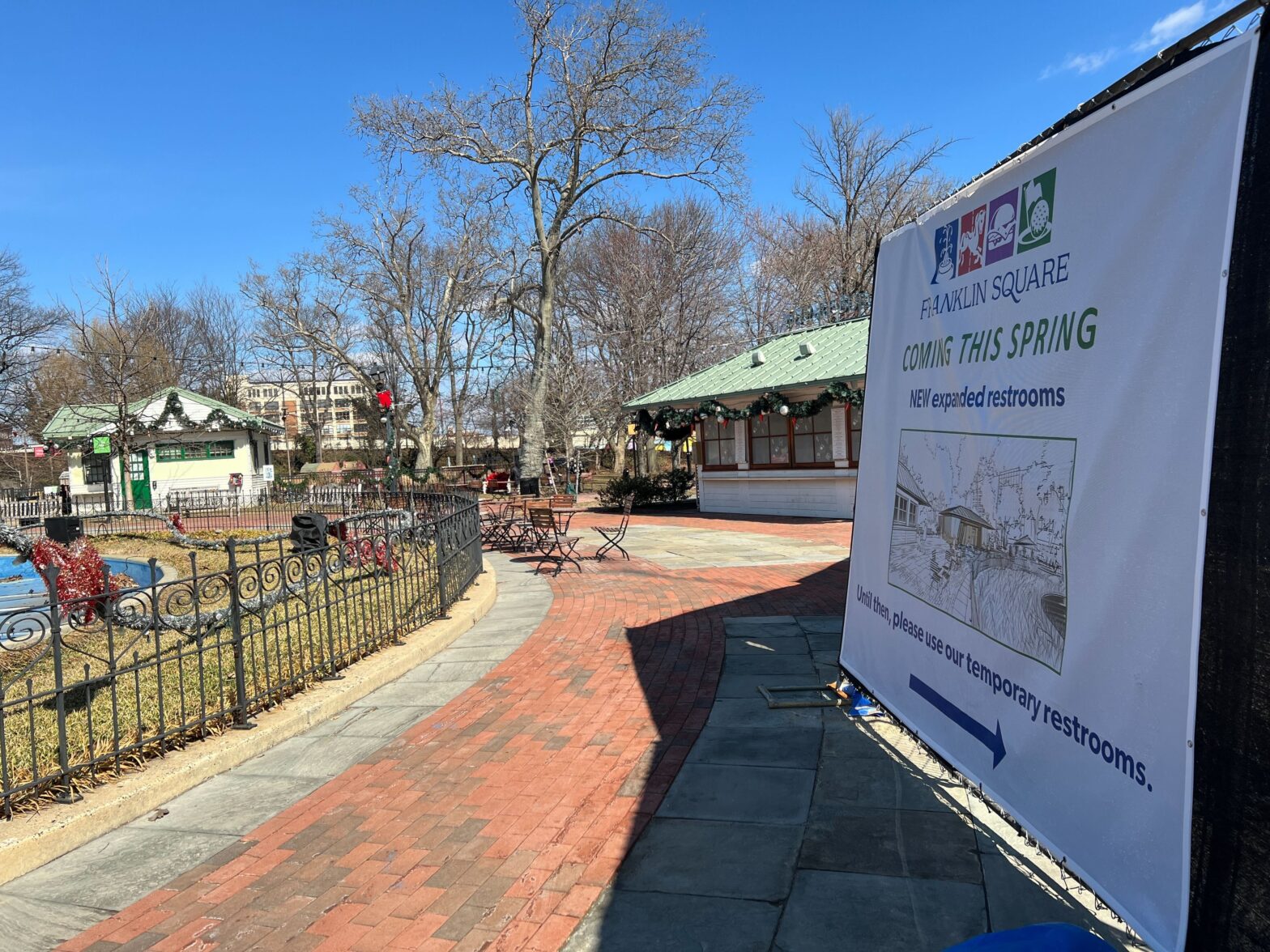 Franklin Square to get new toilets and other improvements