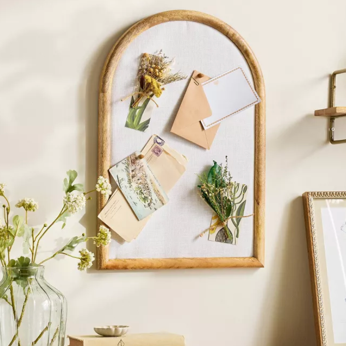 Arch frame Bulletin board