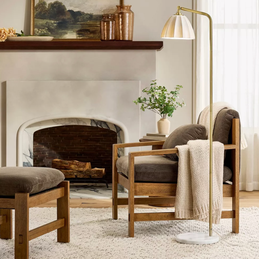 Corrugated ceramic floor lamp Corrugated ceramic floor lamp