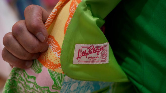 Lilly Pulitzer enlivens the collection of men.