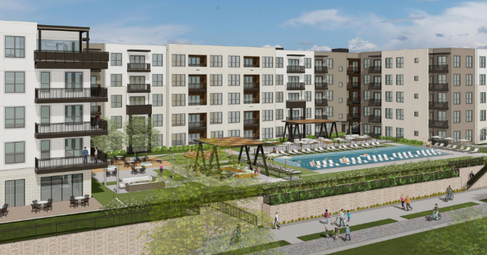 Rosewood Property Company and Baring's Break Ground 370 apartment Home Community of the Gilman in the suburb of Dallas