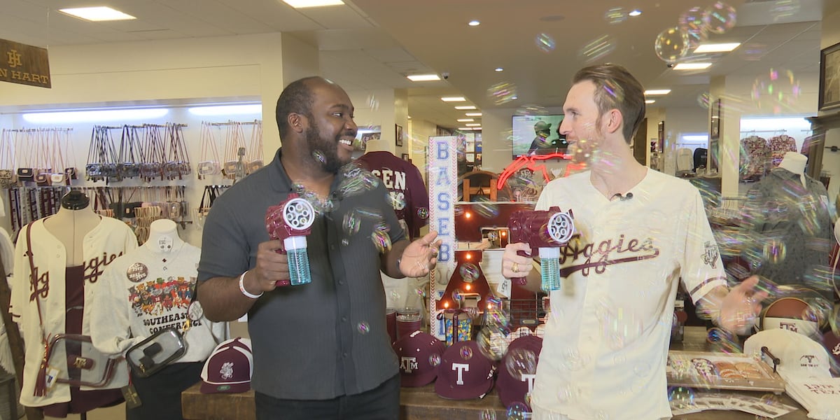 Winding for the fences with Aggieland Outfitter's baseball, softball clothing