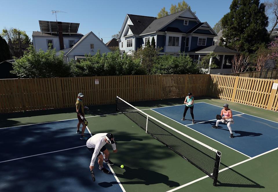 Pickleball is popular throughout America