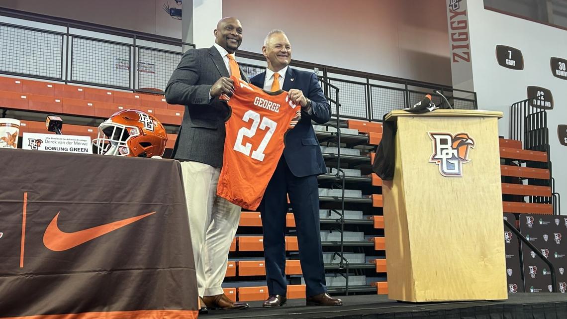 Mou: Eddie George becomes BGSU head coach with an annual salary of 600,000 US dollars