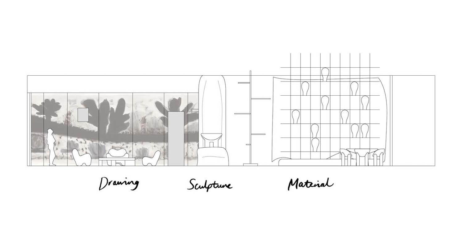 Design sketch of Womanifesto