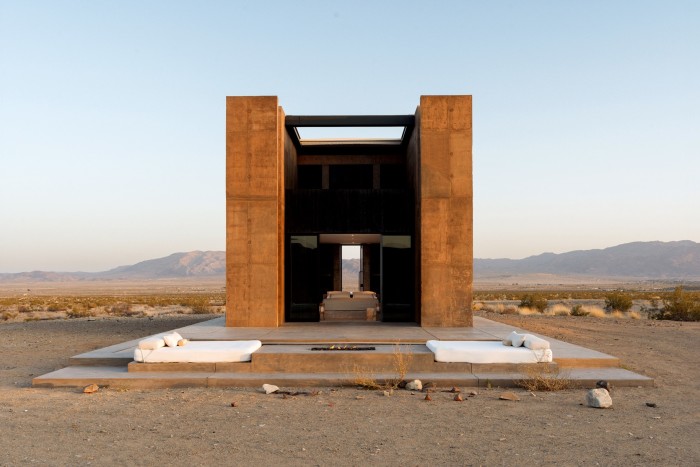 Folly Mojave, built for Hillary Flur in the Mojave National Preserve 