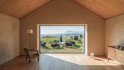 Achnacloich, co-founder of dualchas architect Neil Stephens Haus on the Isle of Skye