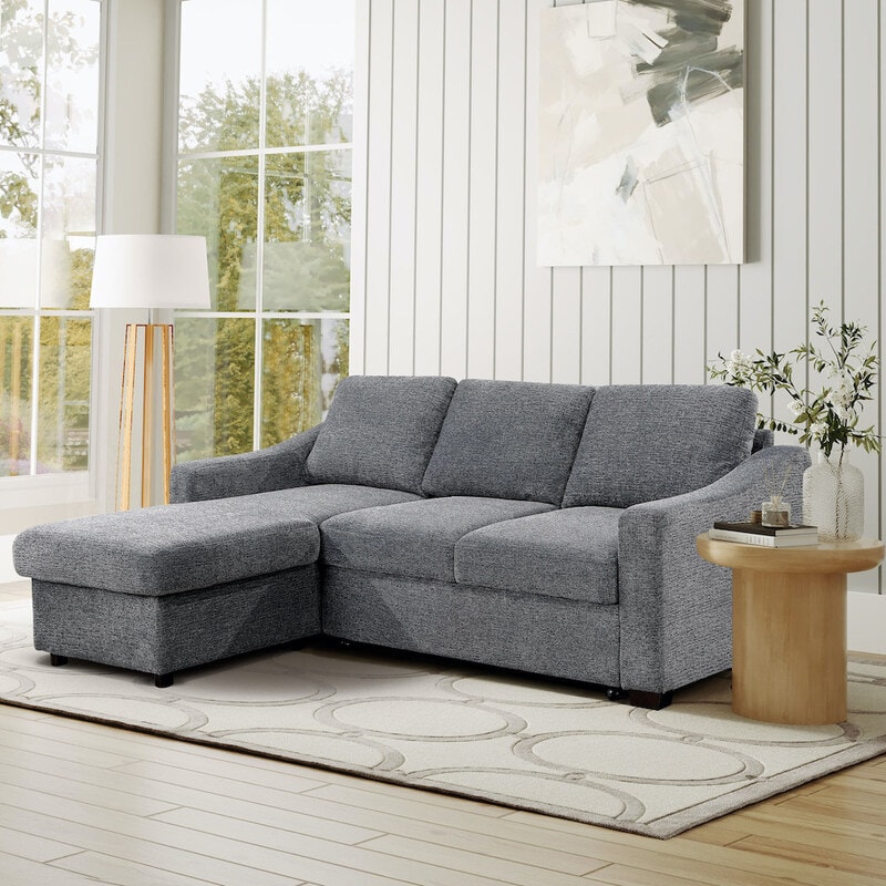 Space -saving sleeper sofas: Aria fabric sleeper sofa