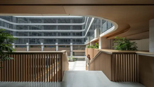 Jing in the international center Beijing China office building