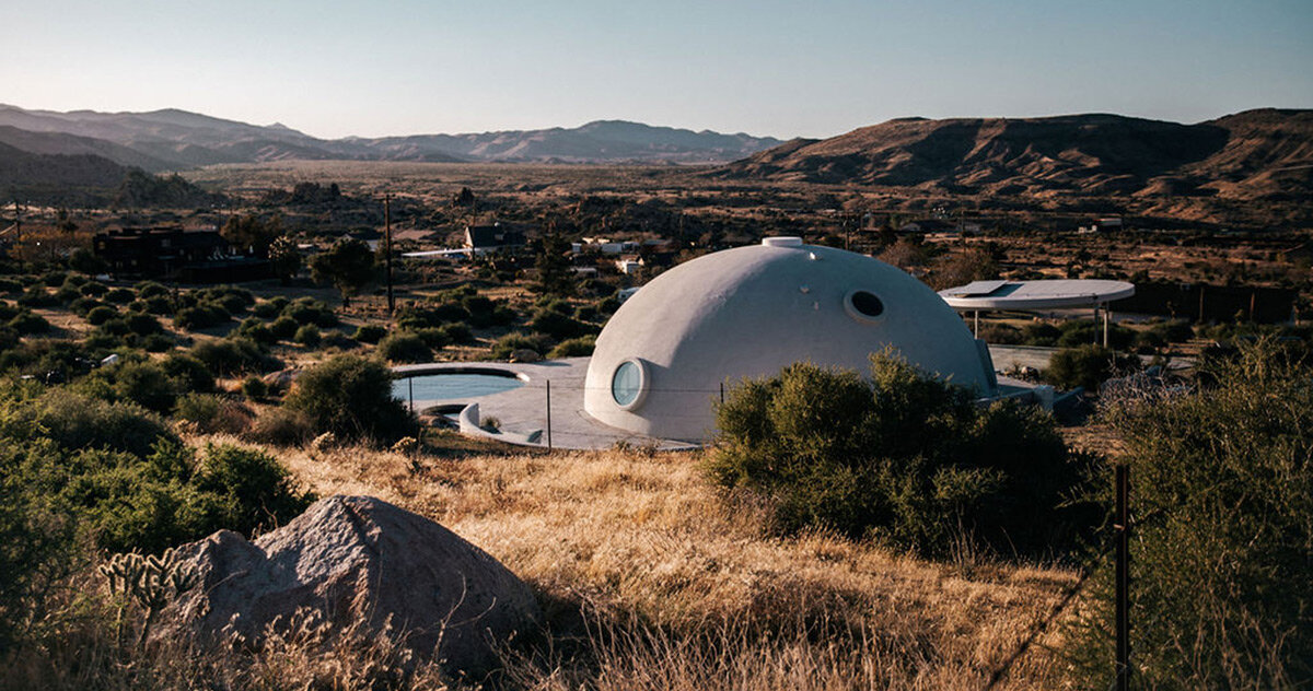 "Future Primitive" design by monolithic Hata Dome examined