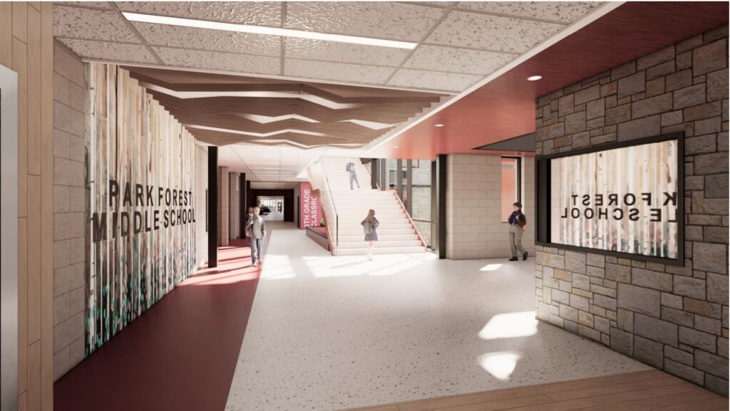 Scasd Board Reviews First constructions, updated cost estimate for the new Park Forest Middle School