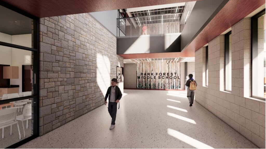 Scasd Board Reviews First constructions, updated cost estimate for the new Park Forest Middle School