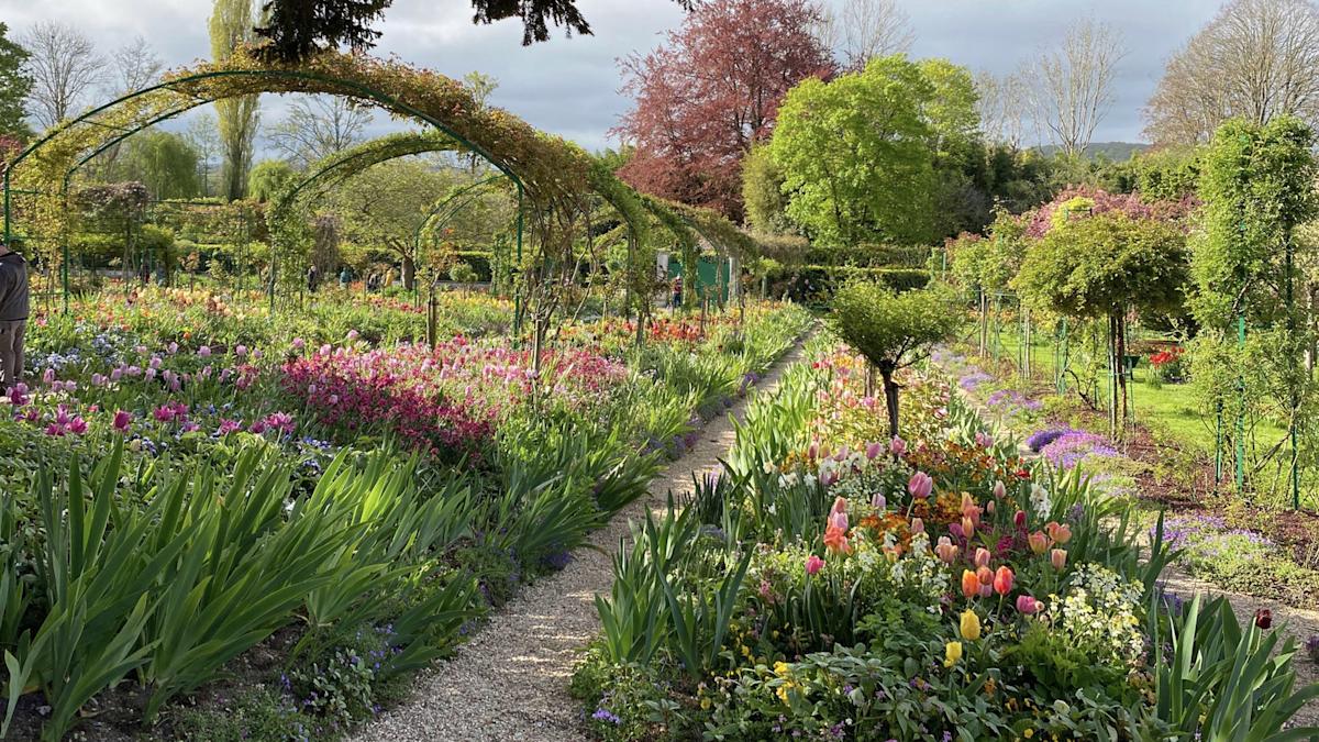 Let your garden look like a French landscape with colors that look like a painting
