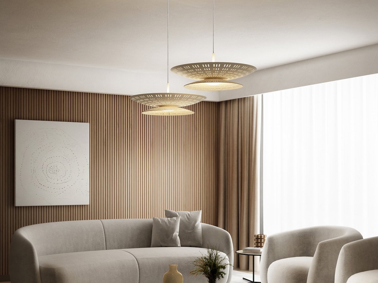 From coffee bowls to banana fibers: the 5 innovative materials that change sustainable lighting design
