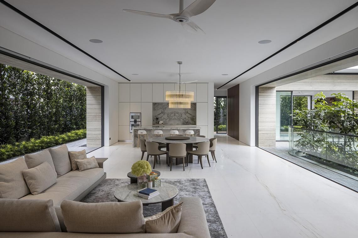 Live around an inner courtyard - the business times