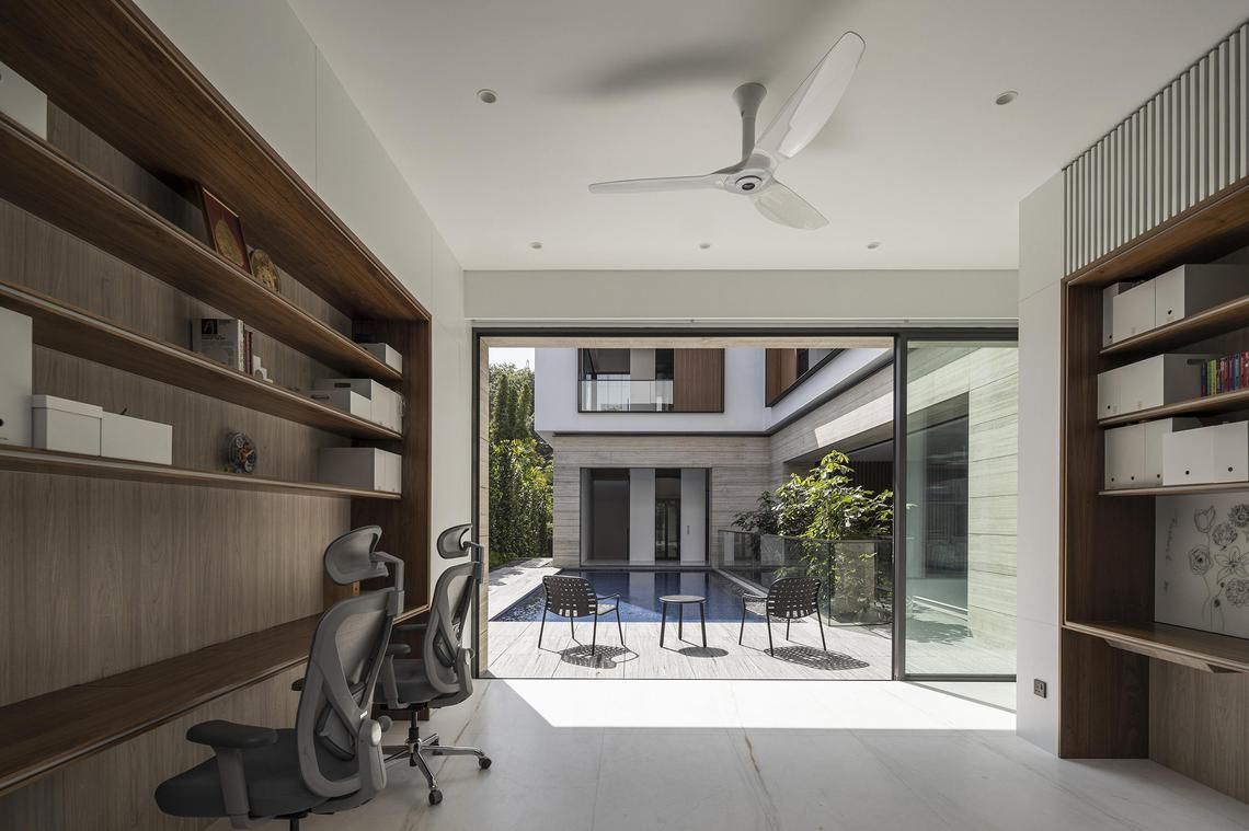 Live around an inner courtyard - the business times