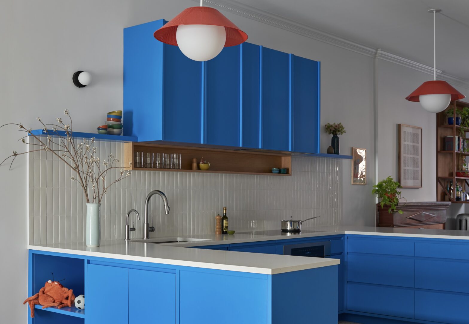 New layout, mill work, color and tile remake Clinton Hill Duplex