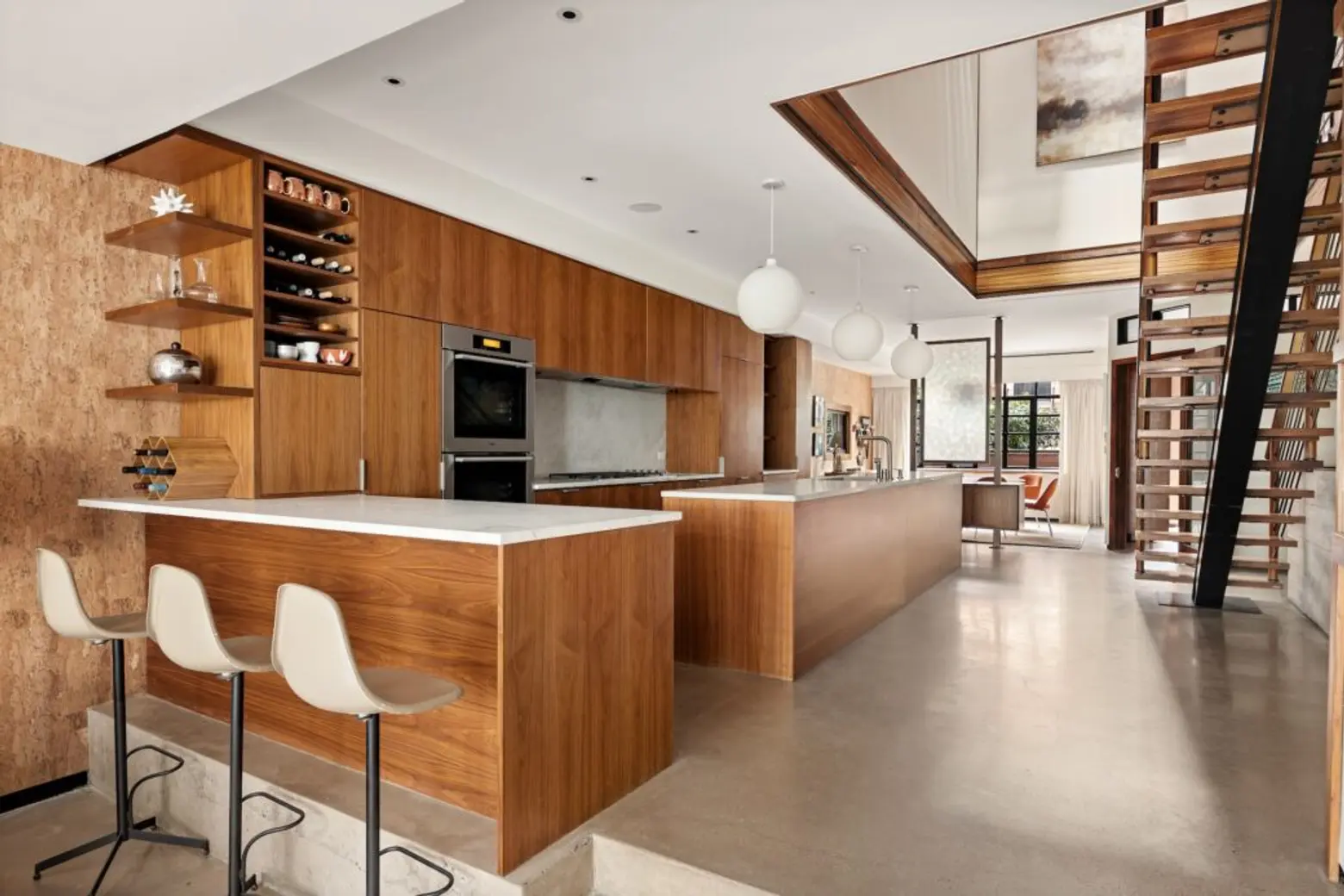 1850s Brooklyn Heights Townhouse, which was reinterpreted with modern architecture from the middle of the century, asks $ 9.9 million