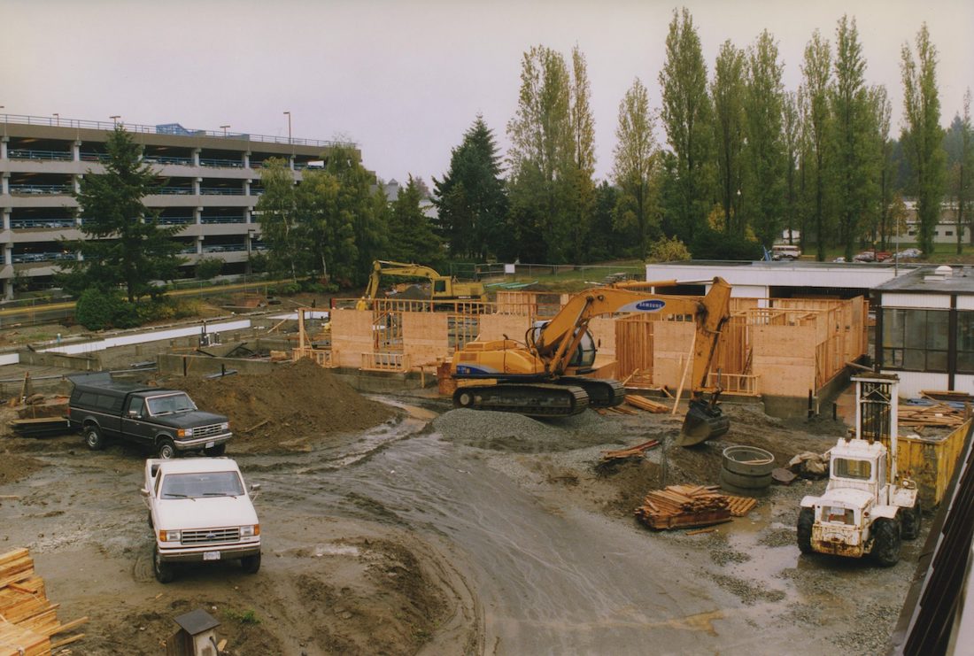 UBC St. Johns College Construction 1