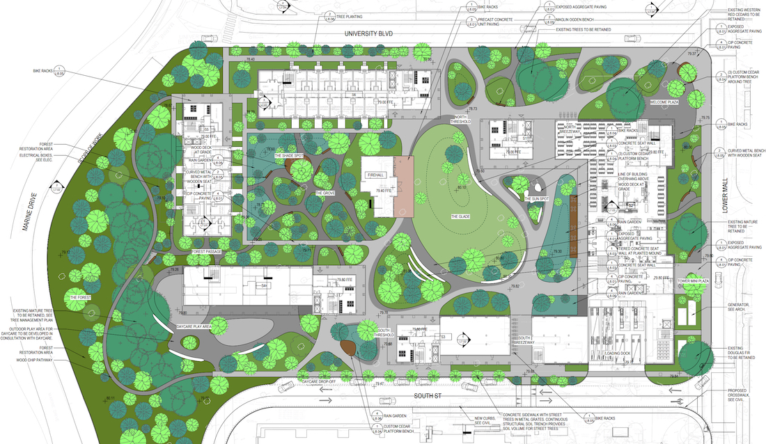 UBC Vancouver 2111 Lower Mall Student Residence Design 3xn